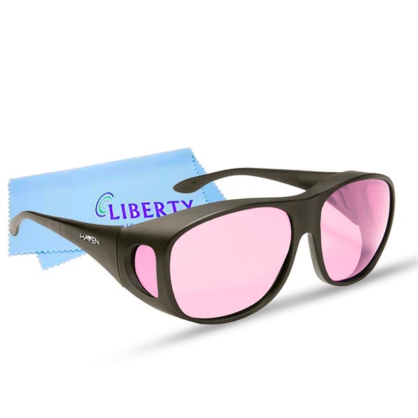 Eschenbach FL-41 Meridian Light Rose Filter Glasses - Photophobia Sunglasses