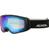 ALPINA Double Jack Q-Lite Mirrored Contrast Enhancing OTG Ski Goggles