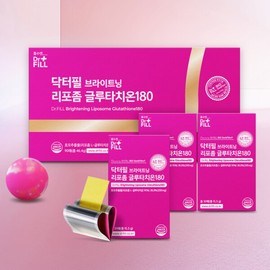 (Single Item) Dr. Phil Brightening Liposome Glutathione 180 Film Type 30 Sheets 1 Box / (단품) 닥터필 브라이트닝 리포좀 글루타치온180 필름형 30매 1박스