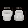 PATIKIL 4" to 3" Duct Reducer, 3 Pack ABS Ducting