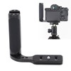 Camera Universal Side Handle Grip with Cold Shoe Mount Ergonomic