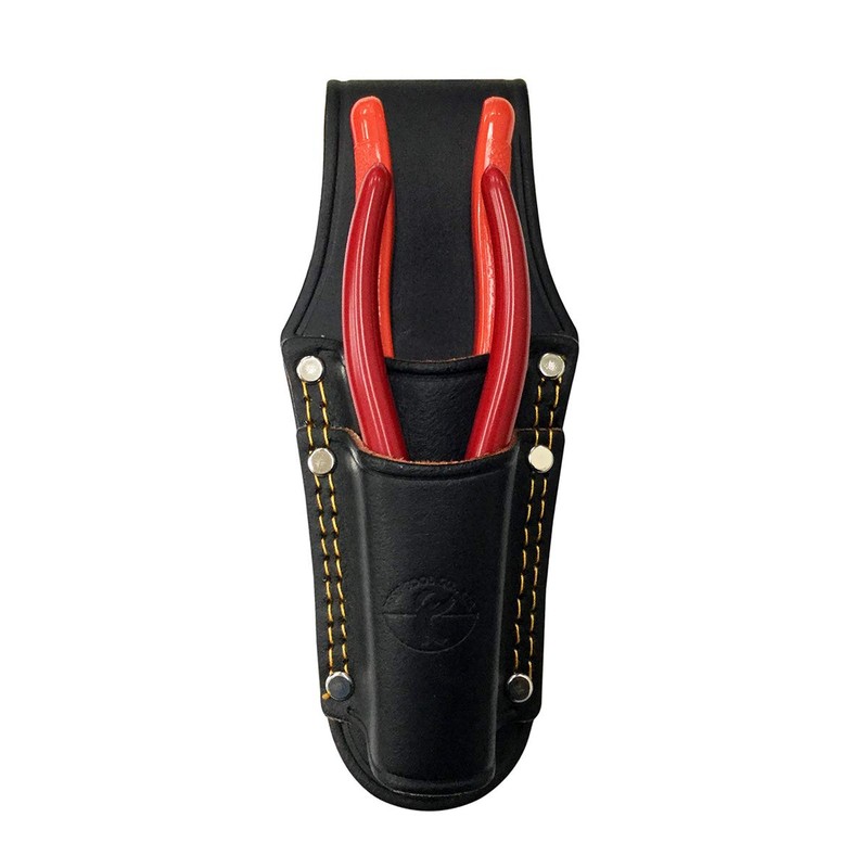 B-STAFF Black Leather Pliers Holder, 2-Tier TC-404