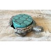Sea Turtle Coaster Set - Nautical Ocean Beach Coastal Decor