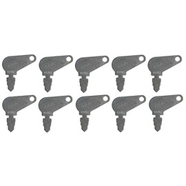 10 Pack Keys for Case John Deere JLG Genie Drott Massey Galion Baraga Snoopy R30074, B17575, 70306, 83353 (10)