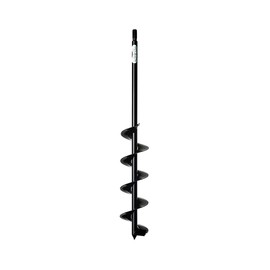 Power Planter Extended Length Garden Auger Drill Bit (3" x 24") with 1/2" Non-Slip Hex Drive for Planting Bulbs, Potted Plants - Adaptable & Easy to Use - Works for Hard Dirt, Clay, Rocky Soil & Sand