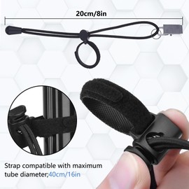 Background Clip Holder, Clamp Set, Background Clip Holder with Retractable Elastic Rope, Photo Background Stand, Background Clip Metal Clip for Video Photo Studio (Pack of 18)
