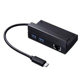 Sanwa Supply USB Type-C Hub for Tablets USB-3TCH26BK