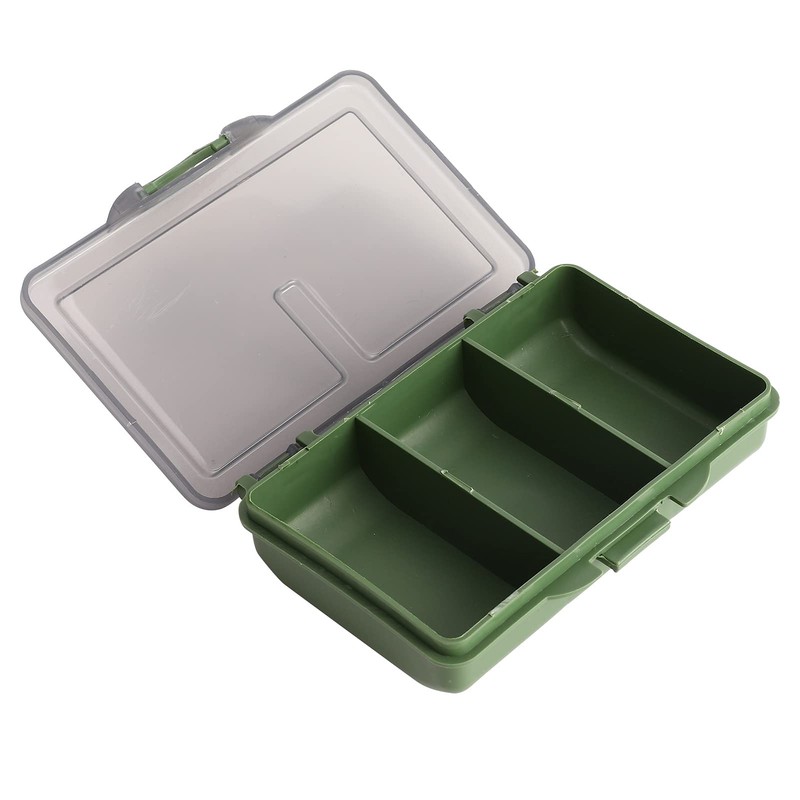 Alomejor Fishing Tackle Box 2Pcs Multiple Compartments Box Organizer for
