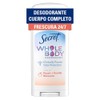 Secret Barra Desodorante Cuerpo Completo Durazno y Vainilla 68 g