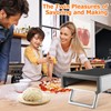 12" Portable Propane Pizza Oven - Heats to 950°F in