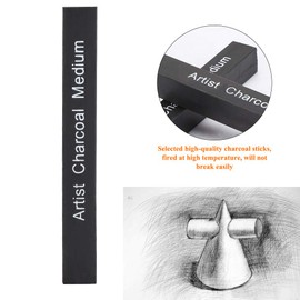Charcoal Pencil Charcoal Pencils Set Charcoal Pastel for Sketching, Drawing, Shading, Sketching Art Objects, Set of 6