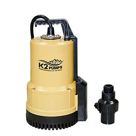 K2 Pumps UTA02502K 1/4 HP Thermoplastic Automatic Submersible Utility Pump