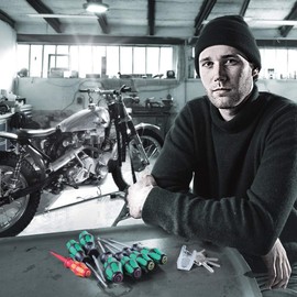 Wera Kraftform/7 Heavy Metal 1 VDE Screwdriver Set 8-Piece Phillips / Slotted / Torx