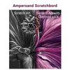Ampersand Art Supply Scratchbord Art Panel: Museum Series Scratchboard, 1/8