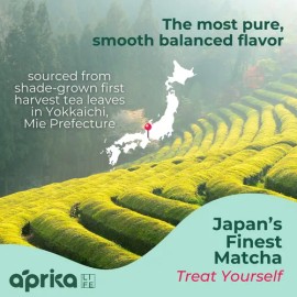 Aprikalife Matcha Orgánico En Polvo Certificado, 30 G                                                                                                 