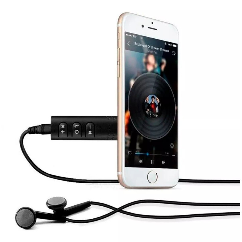 Mafab Receptor Bluetooth Llamadas Y Audio Aux 3.5 Recargable