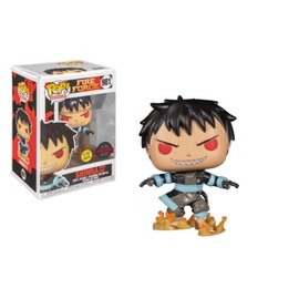 Funko Fire Force Shinra Glow in The Dark GITD Exclusive Pop! Vinyl Figure 981 Special Edition