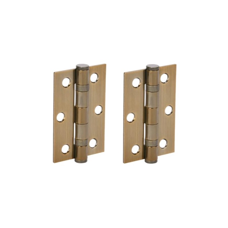 HANDLEZONE® Door Hinges 1 Pair 76mm / 3 inch Ball