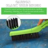 Wire Brush, Wire Brush Set, Stainless Steel Wire Brush,10 Inch