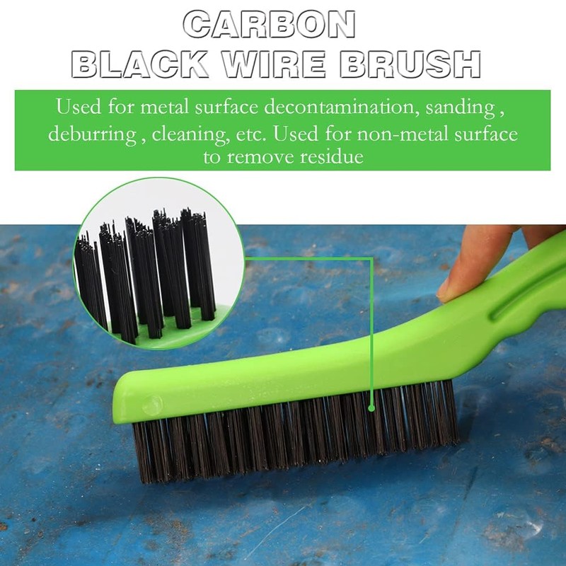 Wire Brush, Wire Brush Set, Stainless Steel Wire Brush,10 Inch