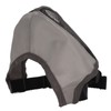 Adjustable Bulldog Mask Bite and Barking Dog Muzzle Eye Closed