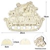 1 Set of Wooden Noah's Ark, Monetary Gifts for Baptism