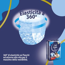 Babylino Safe Nights Boy Baby Absorbent Night Pants 4-10 Years (20-35kg) 14 Units