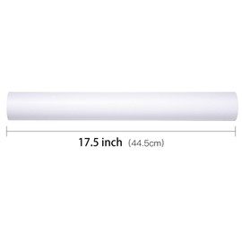 RUSPEPA RUSPEPA Kraft Paper Roll - 17.5 inches x 32.8 feet - Recyclable Paper Perfect for Wrapping, Craft, Packing, Floor Covering, Dunnage, Parcel, Table Runner, White
