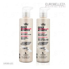 Lendan Terra Curly Activador + Gel Definición De Rizos 275ml