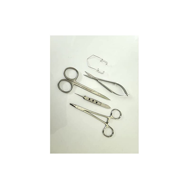 Basic Eye Surgery Pack of 5 Ophthalmic Micro Instrument