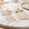 16 Pcs Hair Clips Women Gold Bobby Pins Decorative Pearl