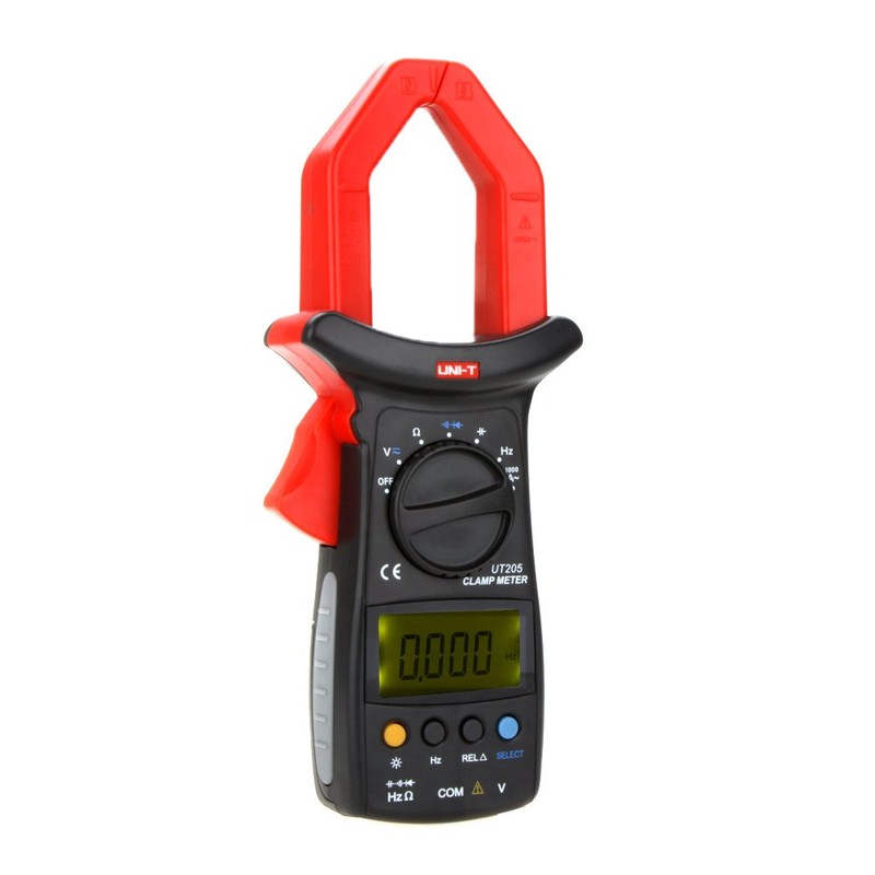 Uni-Trend UT205 Auto Ranging AC 1,000 Amp Clamp Meter, Back