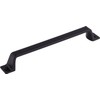 Top Knobs TK745 BLK Cabinet Channing Pull 6 5/16 Inch
