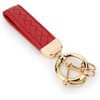 AIXUAN Keychain Genuine Leather Suitable for Men and Women, 360
