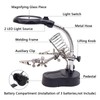 3.5X12X Helping Hands Soldering Station with LED Light & Alligator