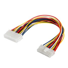 CERRXIAN 30cm ATX 20 Pin Male to 20 Pin Female Power Supply Extension Cable for Computer PC