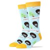 Oooh Yeah Men's Luxury Combed Cotton Crew Socks-Nice Men-Happy Tree