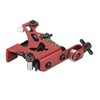 10 Wraps Coil Tattoo Machine Iron Frame Red Hollow Butterfly
