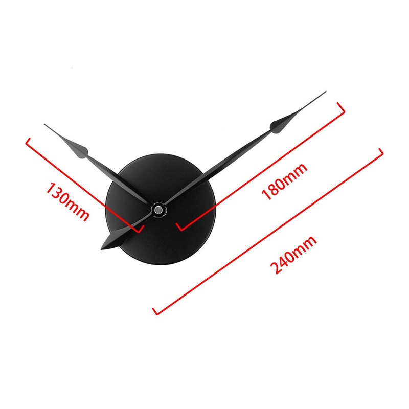 Timelike 3D Clock Hands DIY Large Clock Movement Mechanism 3D