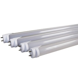 Orilis (4-Pack Single Ended 4 Ft. 5000K Daylight LED T8 Tubes - 5 Year Warranty