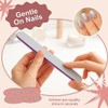Professional Nail Files 50PCS, Double-Sided Emery Boards 100/180 Grit for