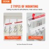 9.9 FT/3 Meter White Self-Adhesive Ceiling Curtain Track Set for