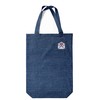 Green Fish Denim Tote Bag Printed Shopping Bag Machine Washable