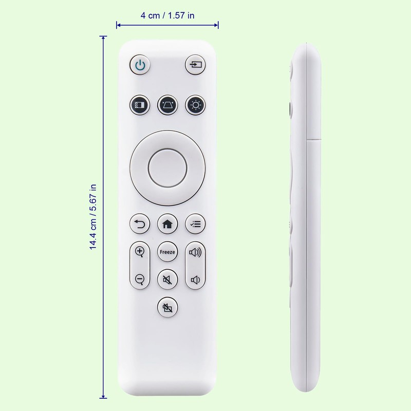 Replacement Remote Control 188048200 Remote Fit for Epson Smart Projector