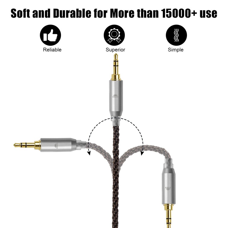 OKCSC ZT8 MMCX Cable Replacement Upgrade Cable for Shure SE215