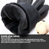 Winter Outdoor Touch Screen All Finger Gloves Antislip Windproof Fleece