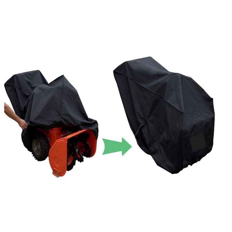 Snow Thrower Cover Waterproof Heavy Duty 420d Oxford With Windproof
