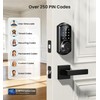 Veise VE06-L Smart Locks with 2 Lever Handle Set, App