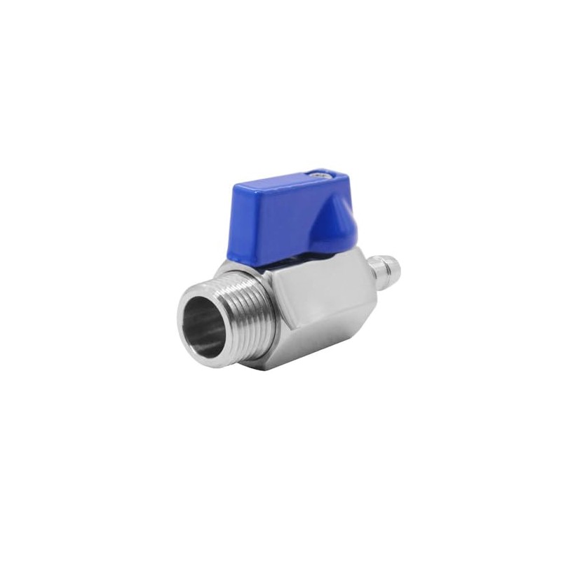 Beduan Stainless Steel 5/16" Hose Barb to 3/8" NPT Male