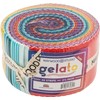 Gelato Ombre Pairs Strips 40 2.5-inch Strips Jelly Roll Maywood